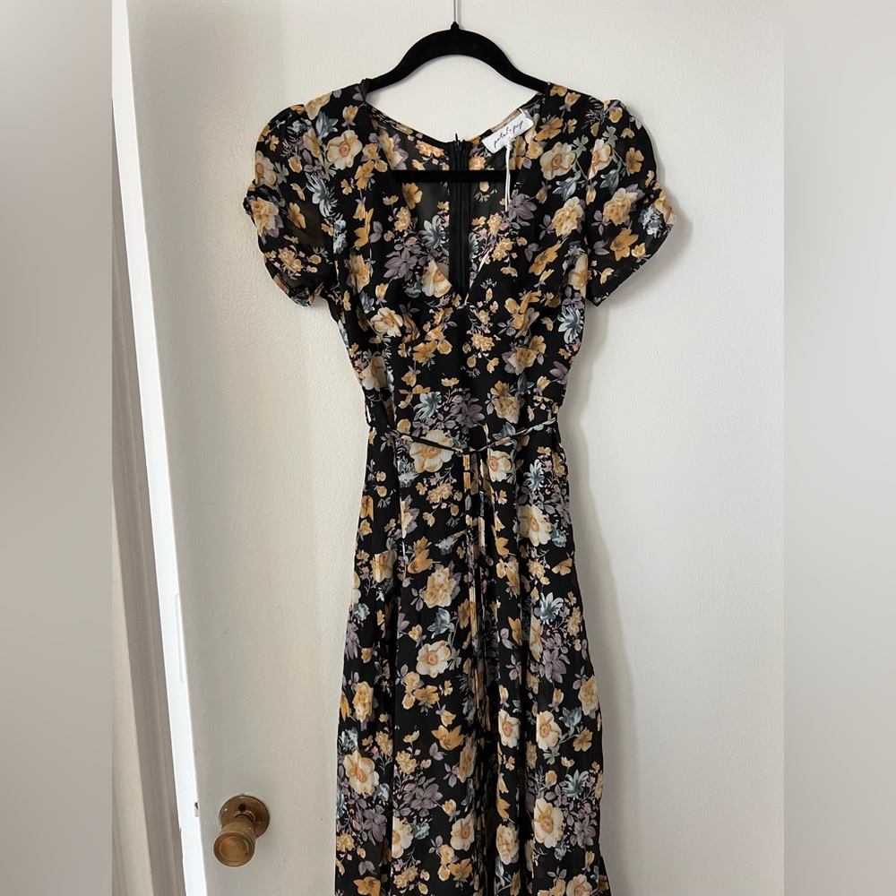 Petal and Pup floral midi dress. Never worn!